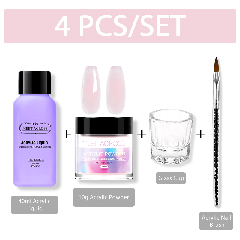 Acrylic Powder Clear - Bertemu di seluruh bubuk akrilik bunga