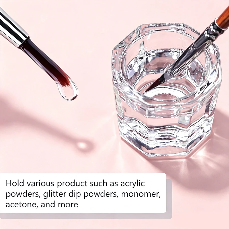 Wadah Kaca Kristal Bening, Tem - Acrylic Powder Clear ulasan dan harga