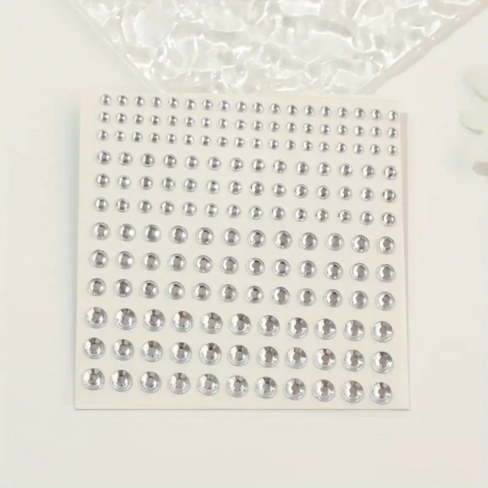 165 Buah Stiker Berlian Imitas - Rhinestone Nail Gem ulasan dan harga