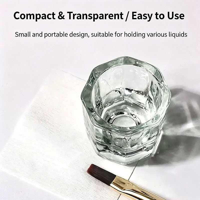 1pcs Wadah Kaca Kristal untuk  - Acrylic Powder Clear ulasan dan harga