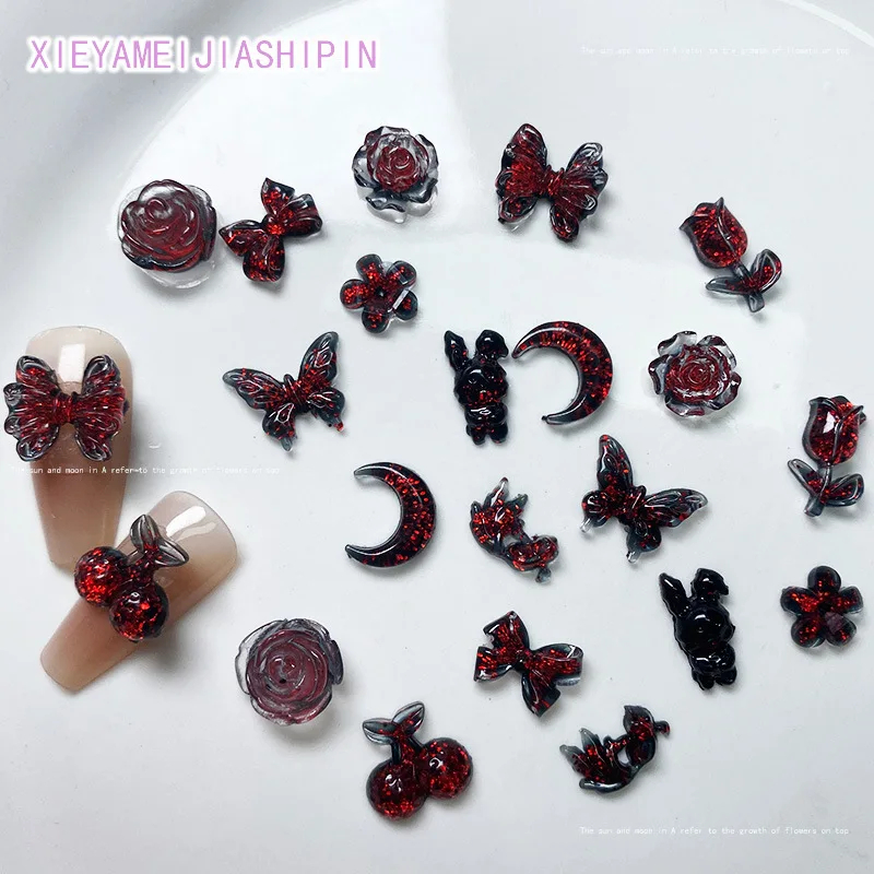 50 buah Aksesori kuku vampir c - Nail Art Vampire ulasan dan harga