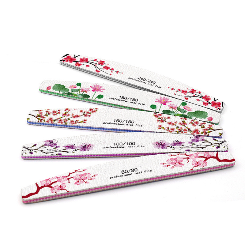 50 Buah 80-240 Alat Pedikur Pe - Nail Art Maroon ulasan dan harga