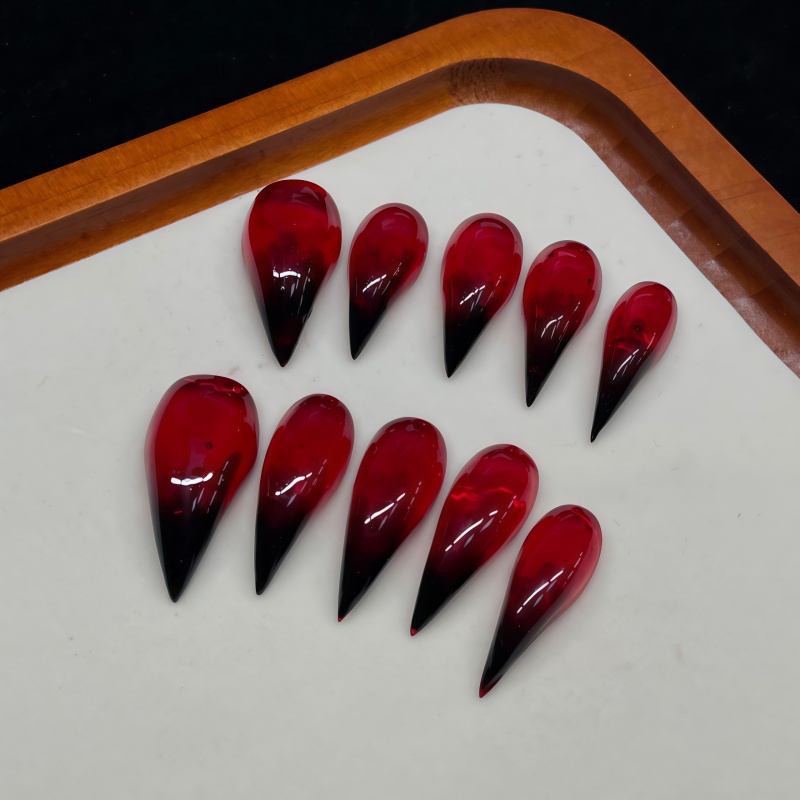 2026New 10PCS kuku palsu grada - Nail Art Vampire ulasan dan harga
