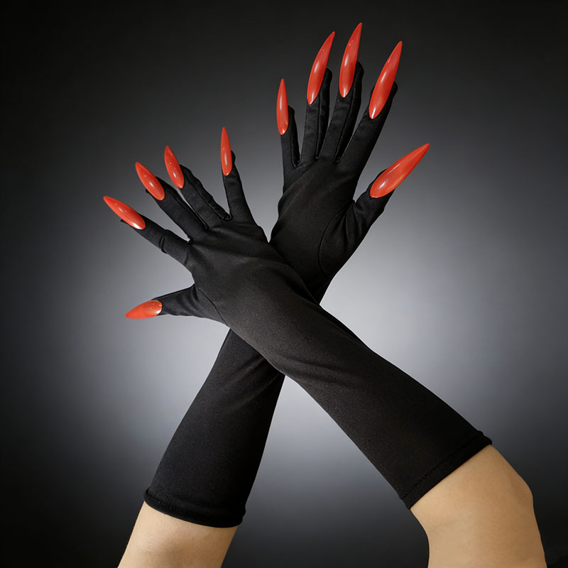 Sarung Tangan Penyihir Hallowe - Nail Art Vampire ulasan dan harga