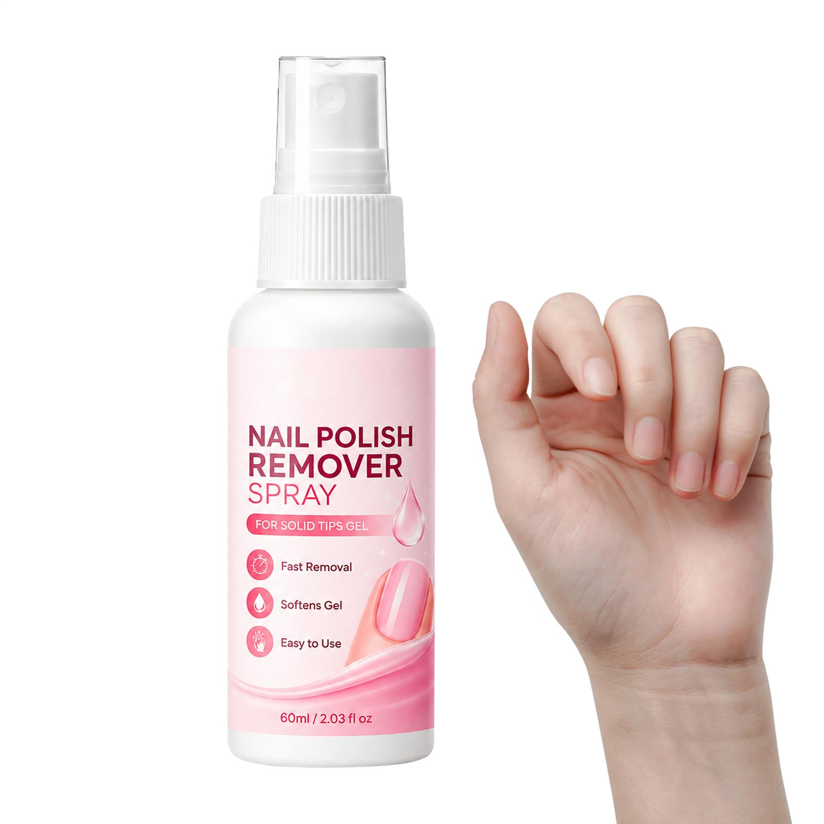 Semprotan Penghapus Kuku 60ml  - Nail Art Gel Polish ulasan dan harga