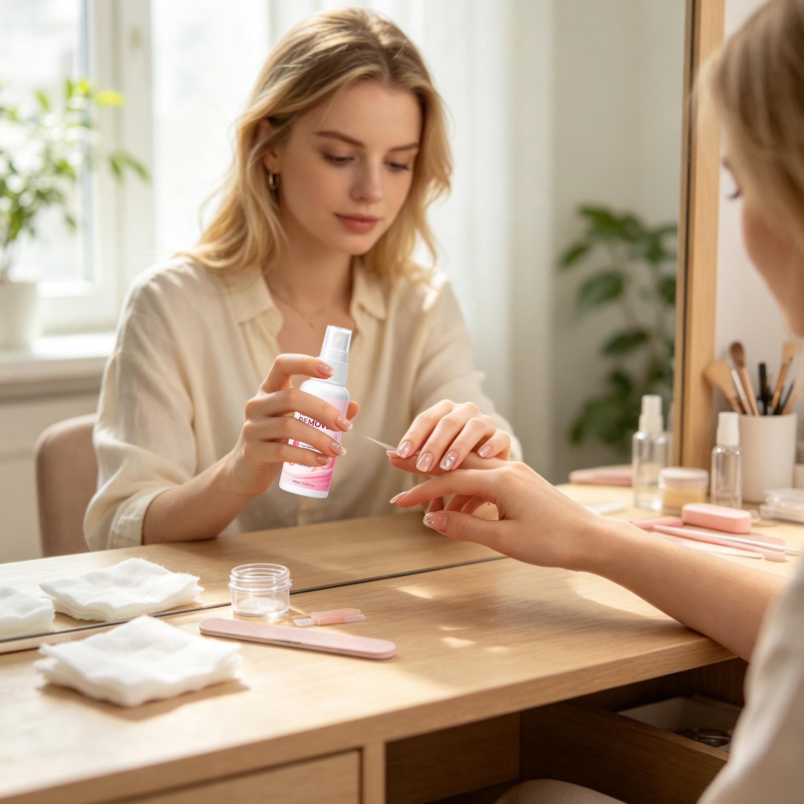 Semprotan Penghapus Kuku 60ml  - Nail Art Gel Polish ulasan dan harga