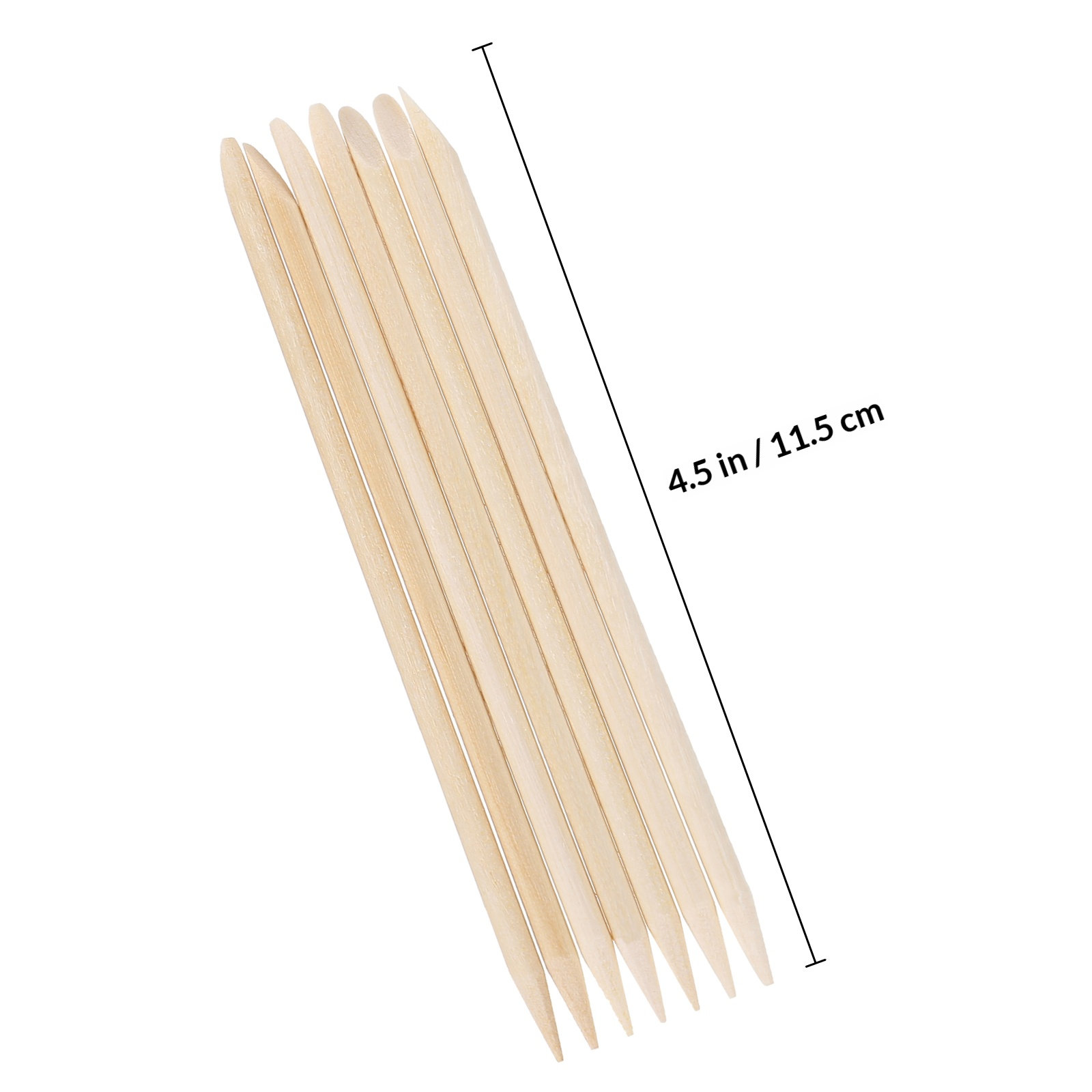 200pcs Stik Kutikula Kayu Oran - Nail Art Gel Polish ulasan dan harga