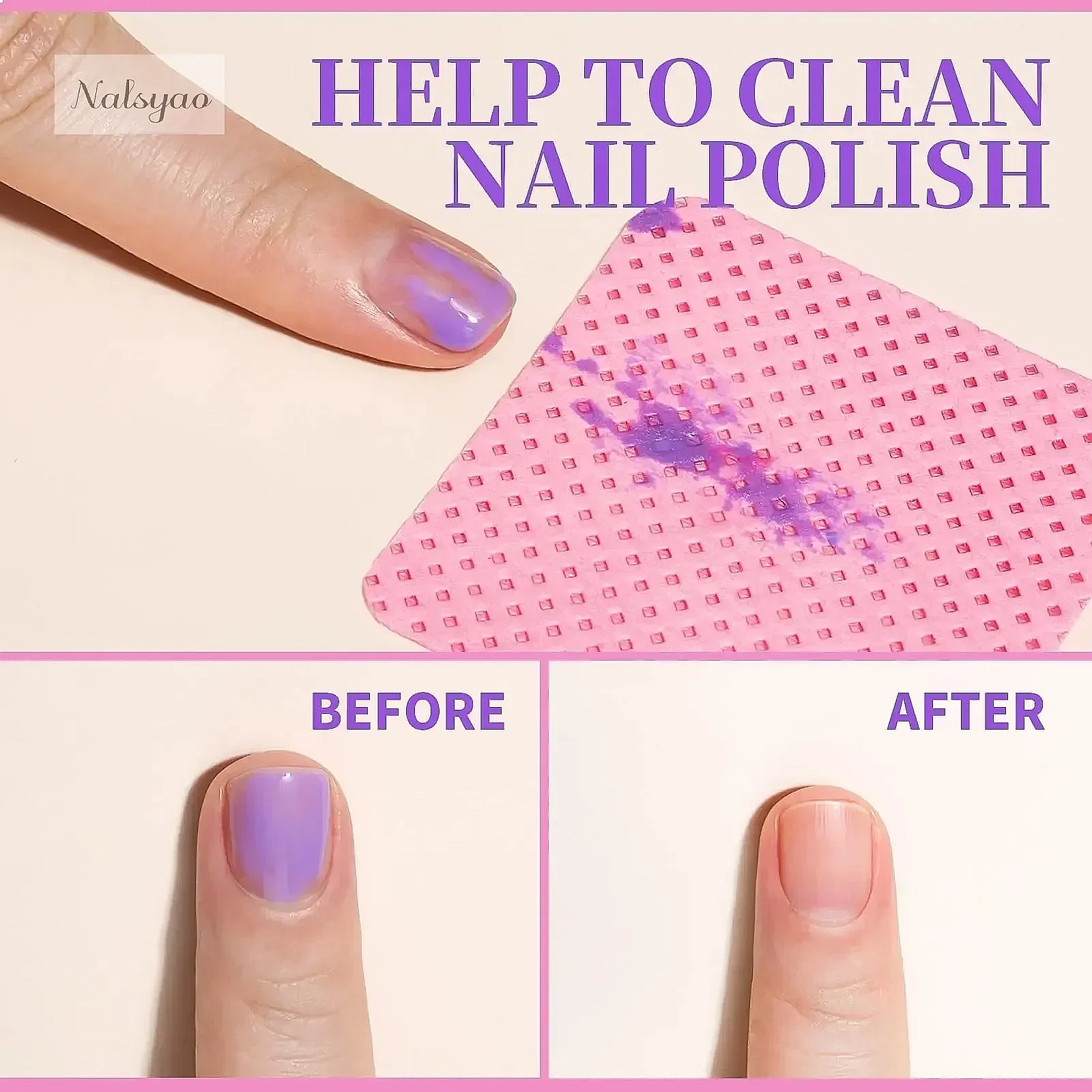 200Pcs Tisu Pembersih Kuku Beb - Nail Art Gel Polish ulasan dan harga