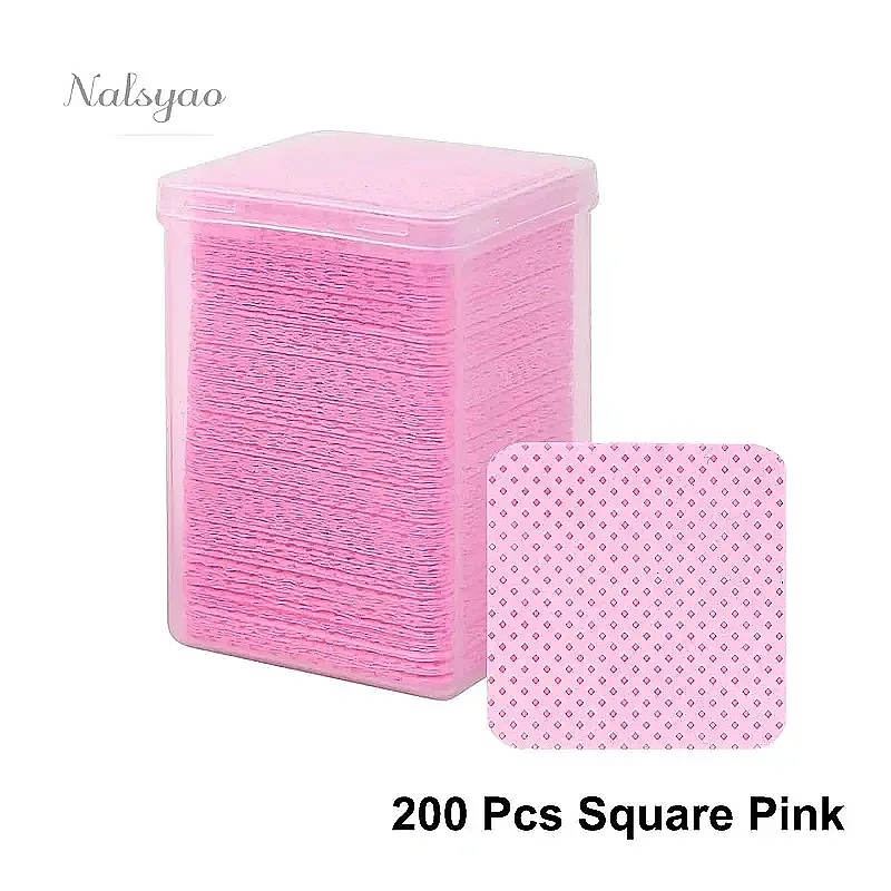 200Pcs Tisu Pembersih Kuku Beb - Nail Art Gel Polish ulasan dan harga