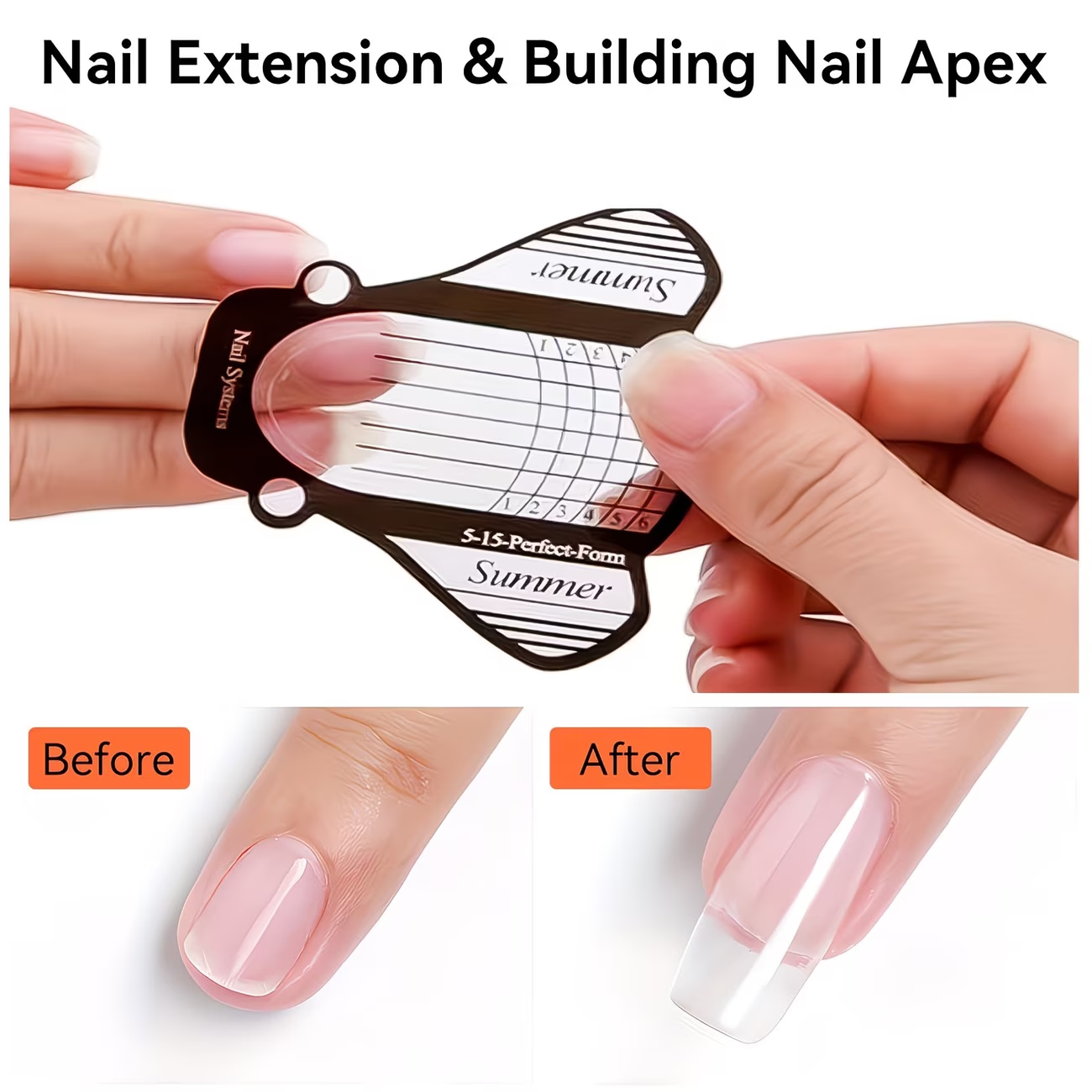 Kit Gel Pembangun Kuku / Gel E - Acrylic Powder Clear ulasan dan harga